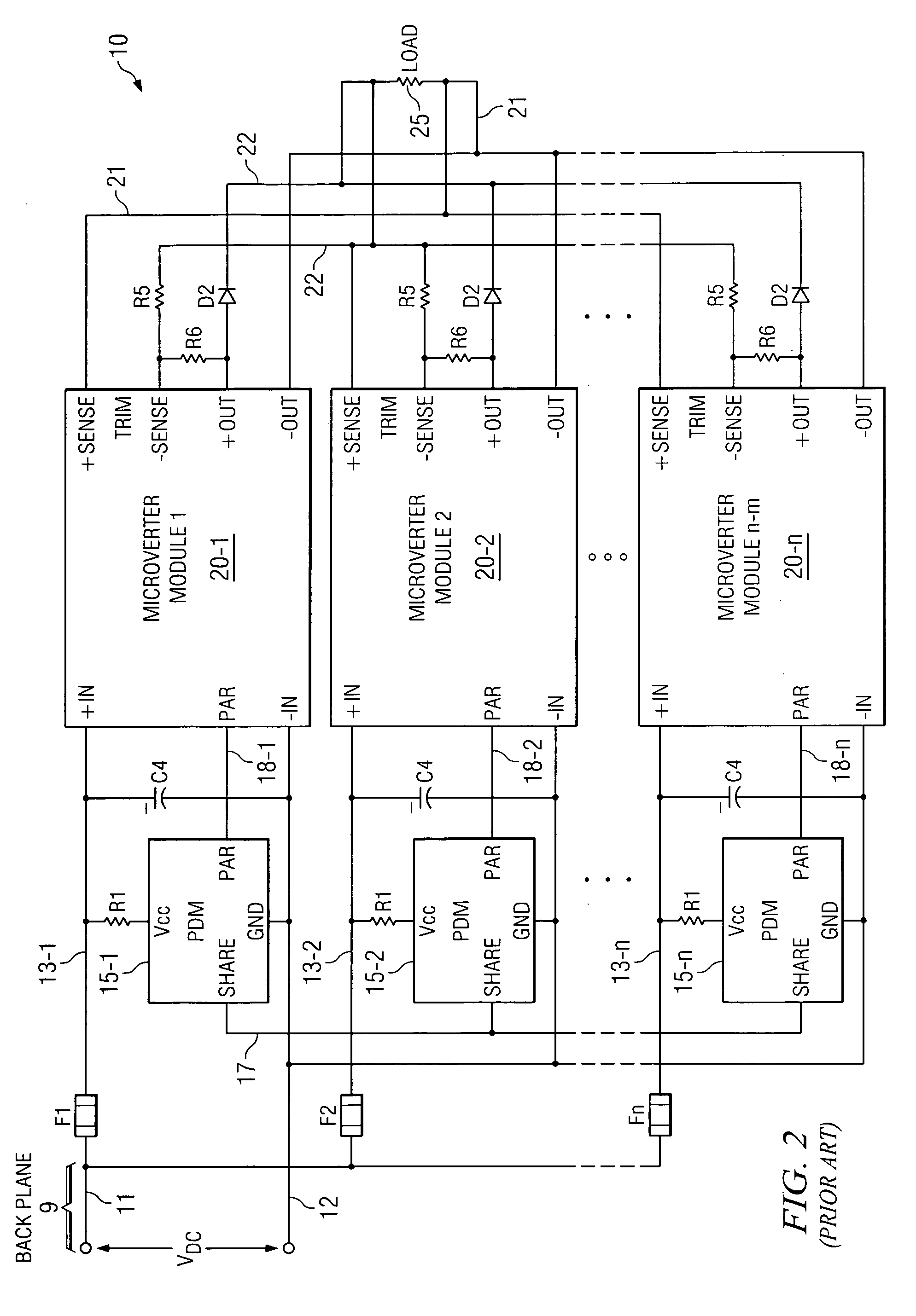 Minimum loss and wiring circuit and method for paralleling hot swap controllers