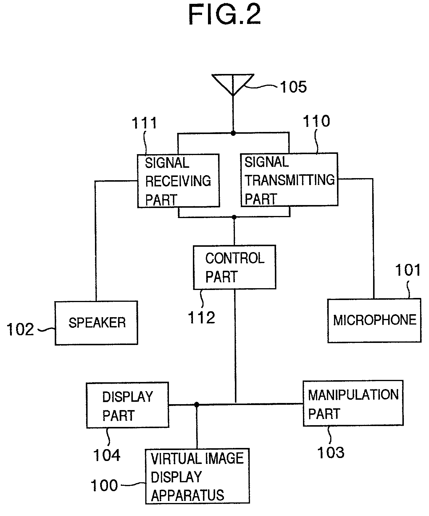 Virtual image display apparatus and electronic equipment using thereof