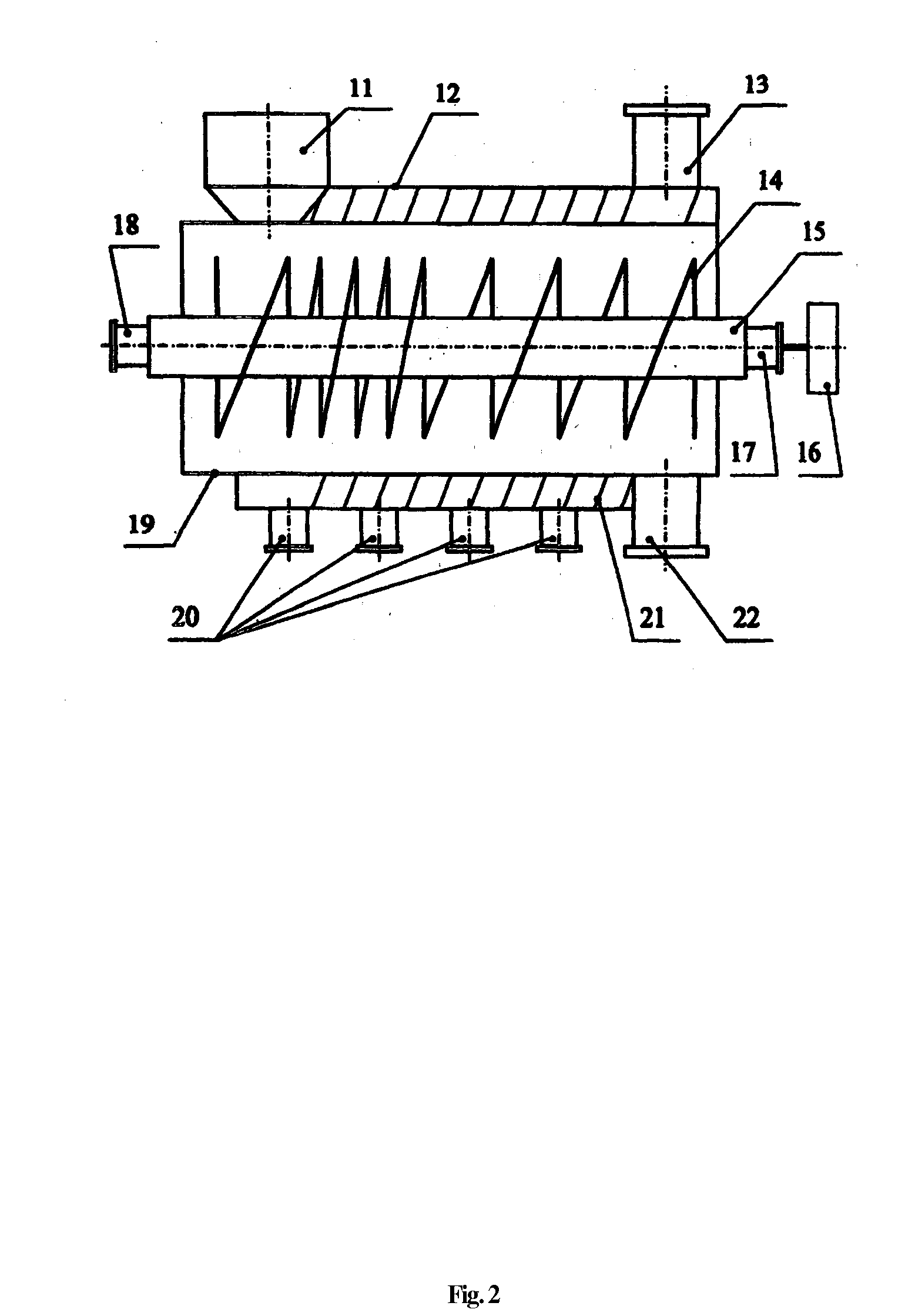 Method and Device for Processing Domestic and Industrial Organic Waste