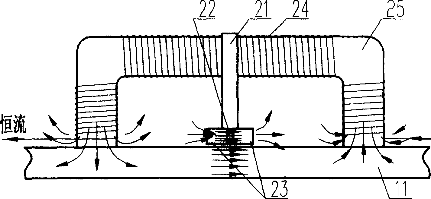 Detection system for wall thickness and defect of oil gas pipeline