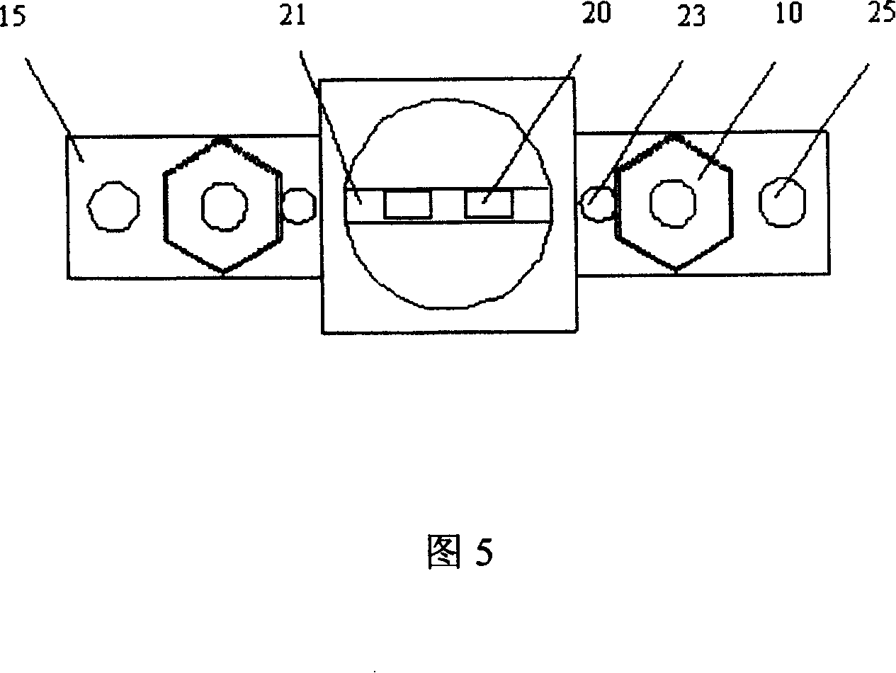 Short deposition distance image on-line iron spectral apparatus and method