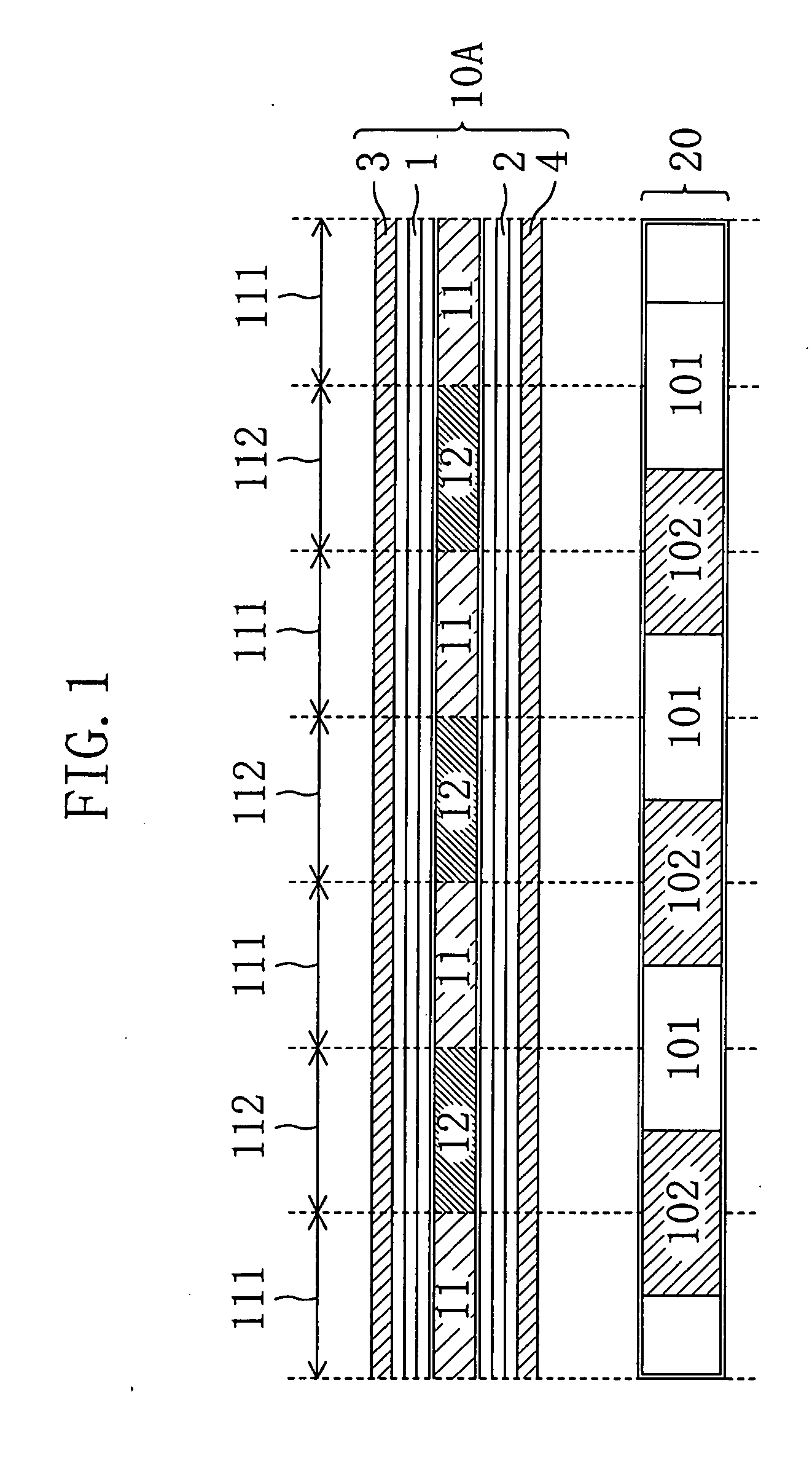 Parallax barrier element, method of producing the same, and display device