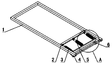 Treadmill with back-end damping function