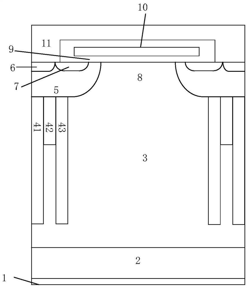 Super-junction VDMOS