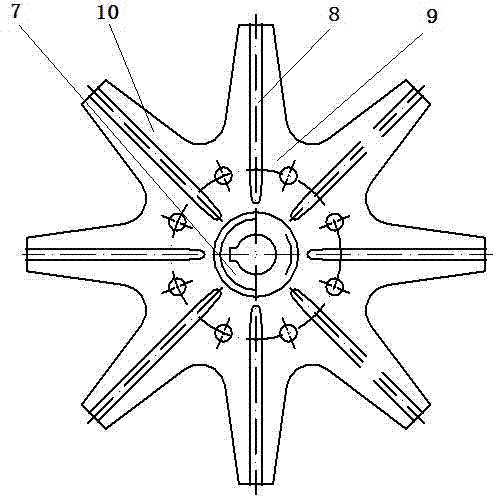 Tangent type low-flow high-lift pump