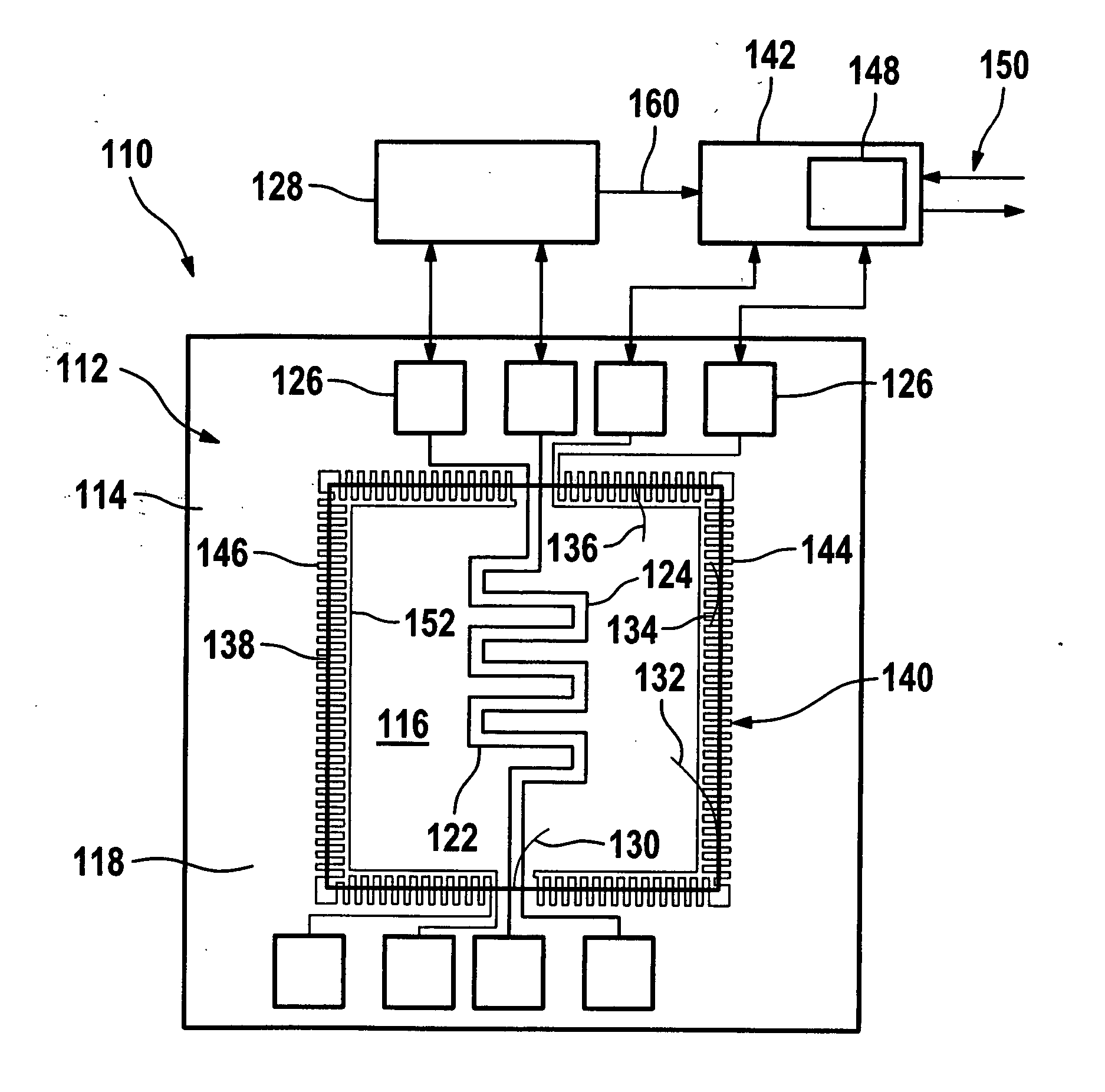 Fluid sensor including an error detection device