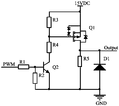 A light guide plate driving circuit based on pwm dimming