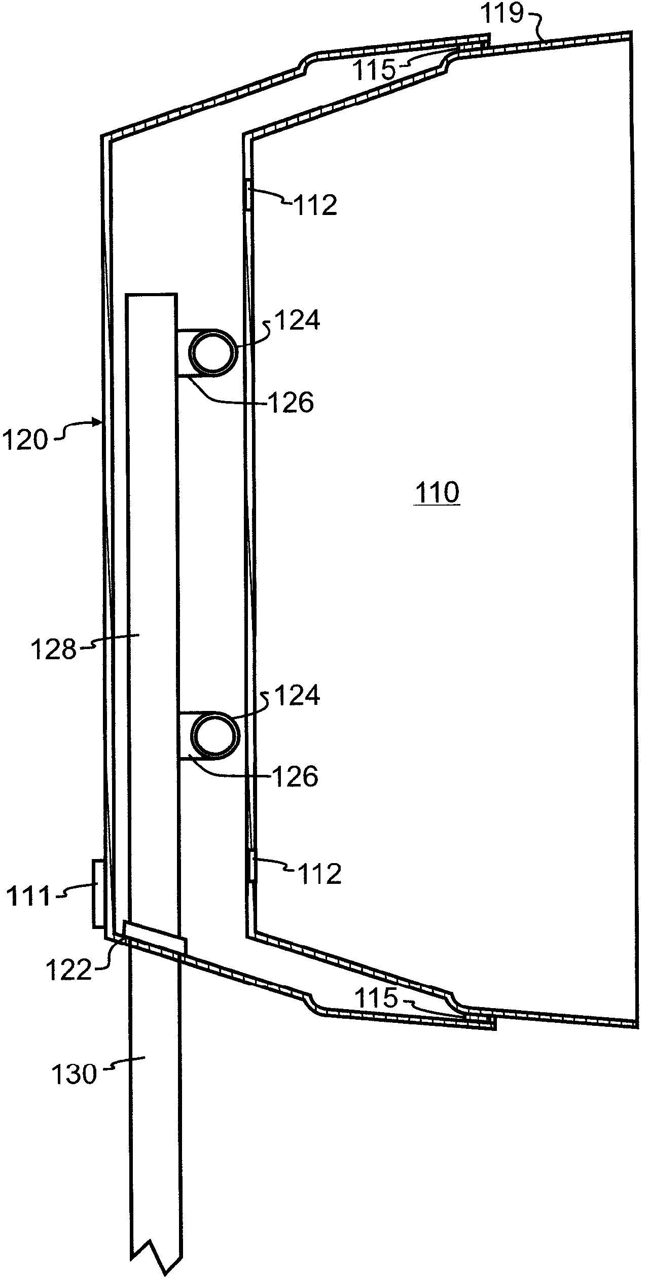 Distributed vacuum debris collector