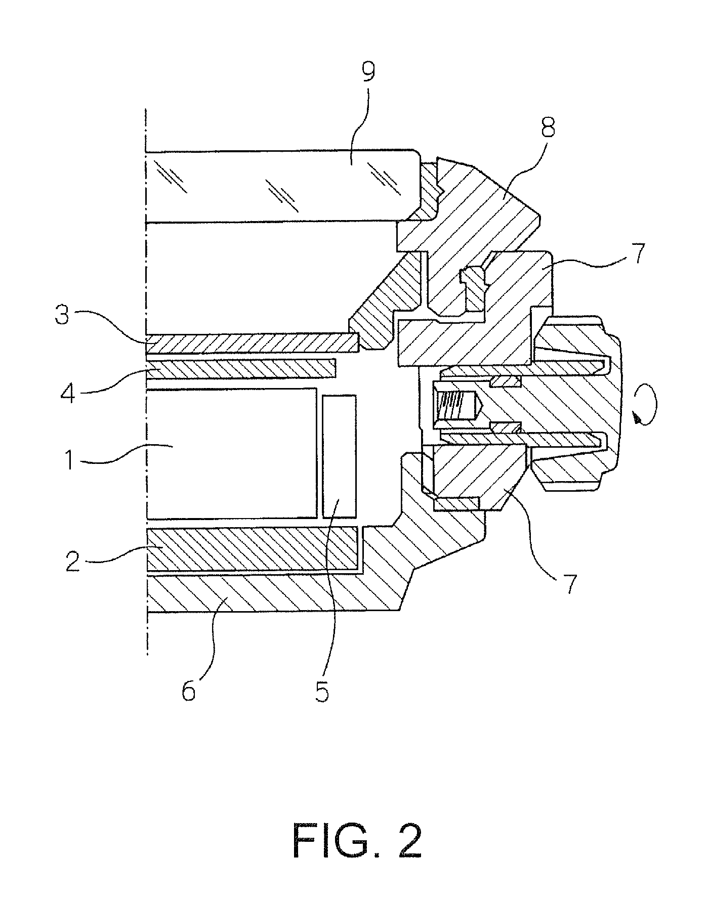 Device and a method of manufacturing a housing material