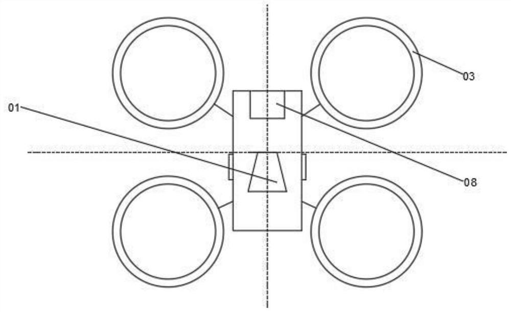 A high-rise fire-fighting drone based on a flywheel battery