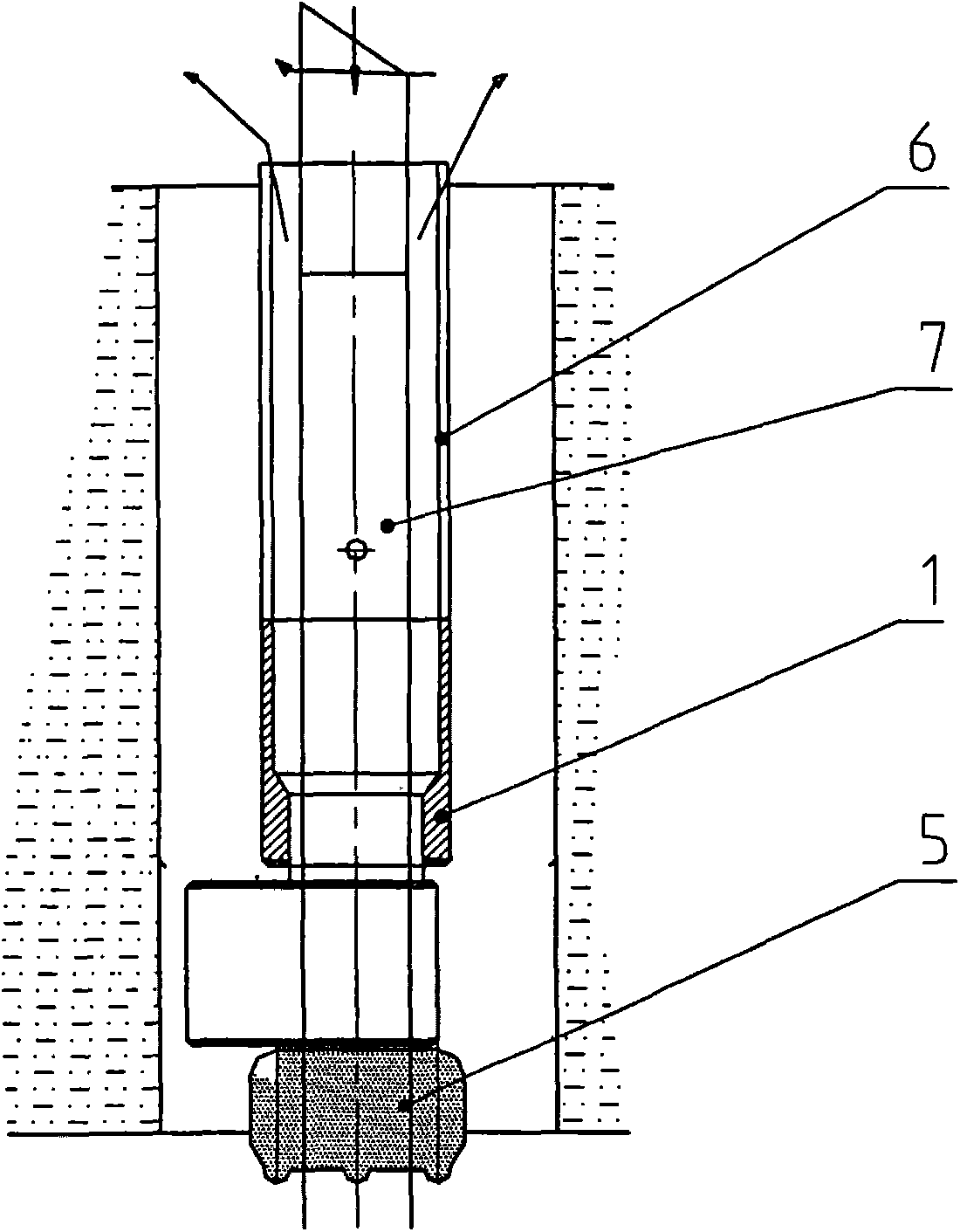Self-propelled recyclable steel pipe pile and construction method