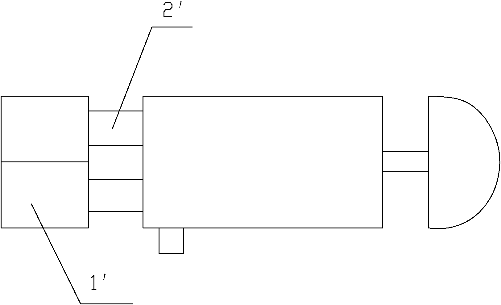 Novel oxy-fuel combustion glass melting furnace