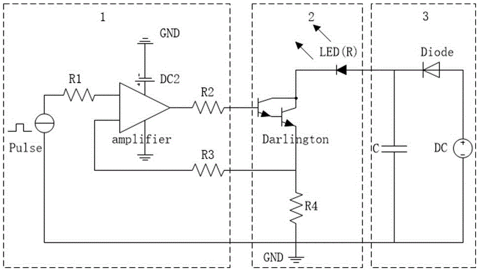 Current pulse-typed constant current source with ultrahigh speed