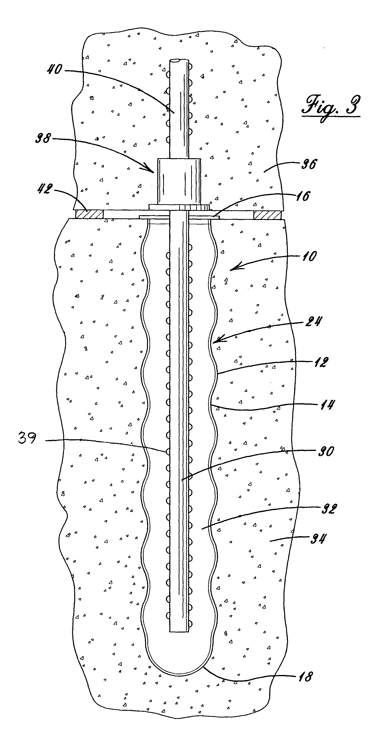 Ovalized concrete block-out tube with tear away nailing flange