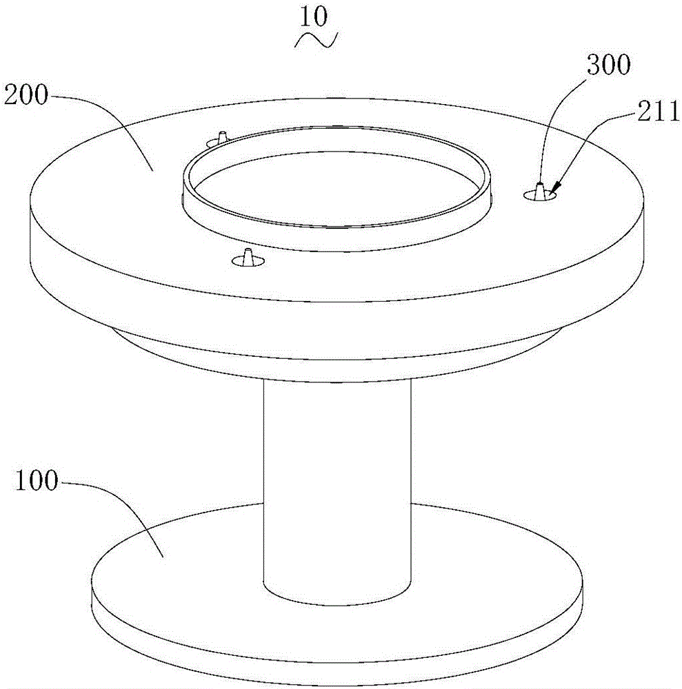 Cake decoration rotary table