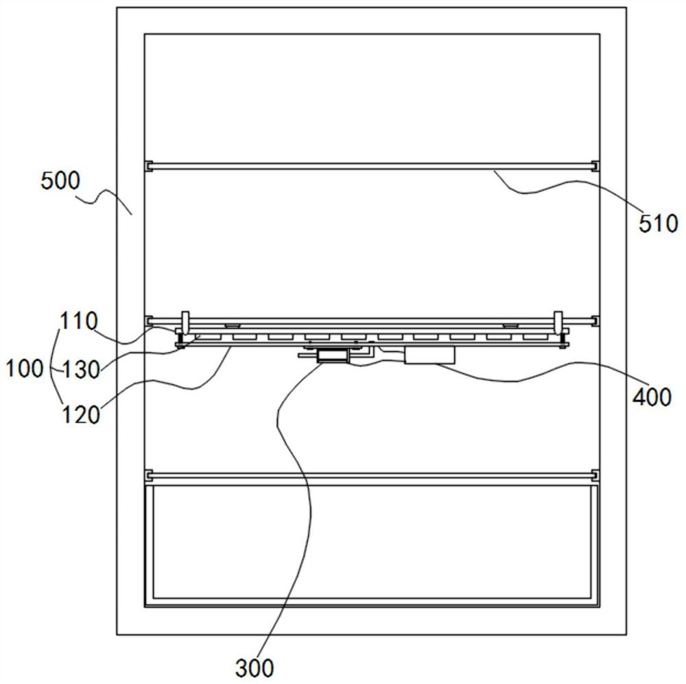 Defrosting device for refrigeration equipment