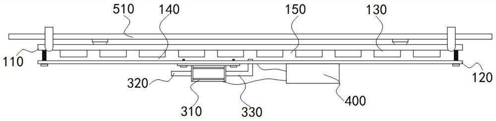 Defrosting device for refrigeration equipment