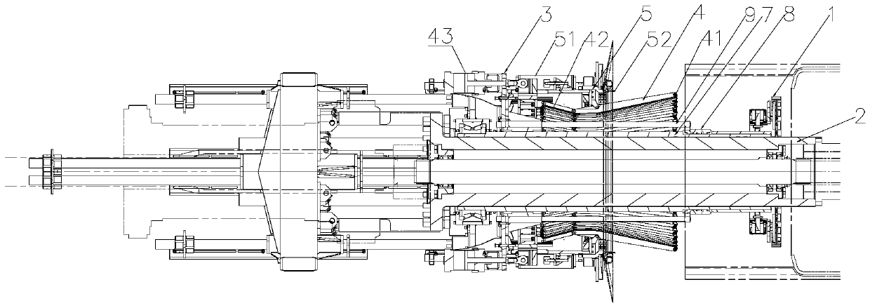 Giant engineering radial tire mechanical front and back package device