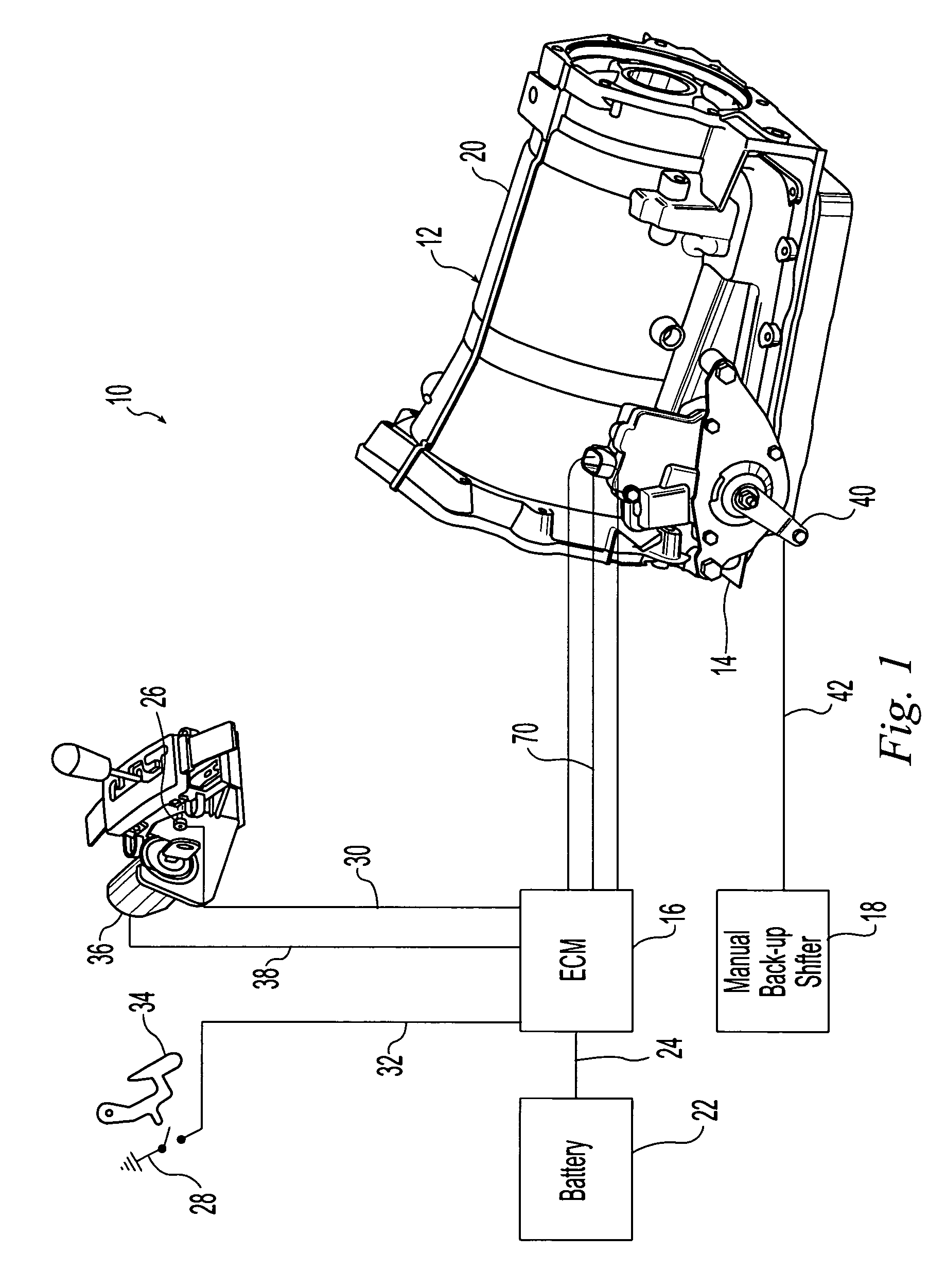 Actuator for shift-by-wire automatic transmission system