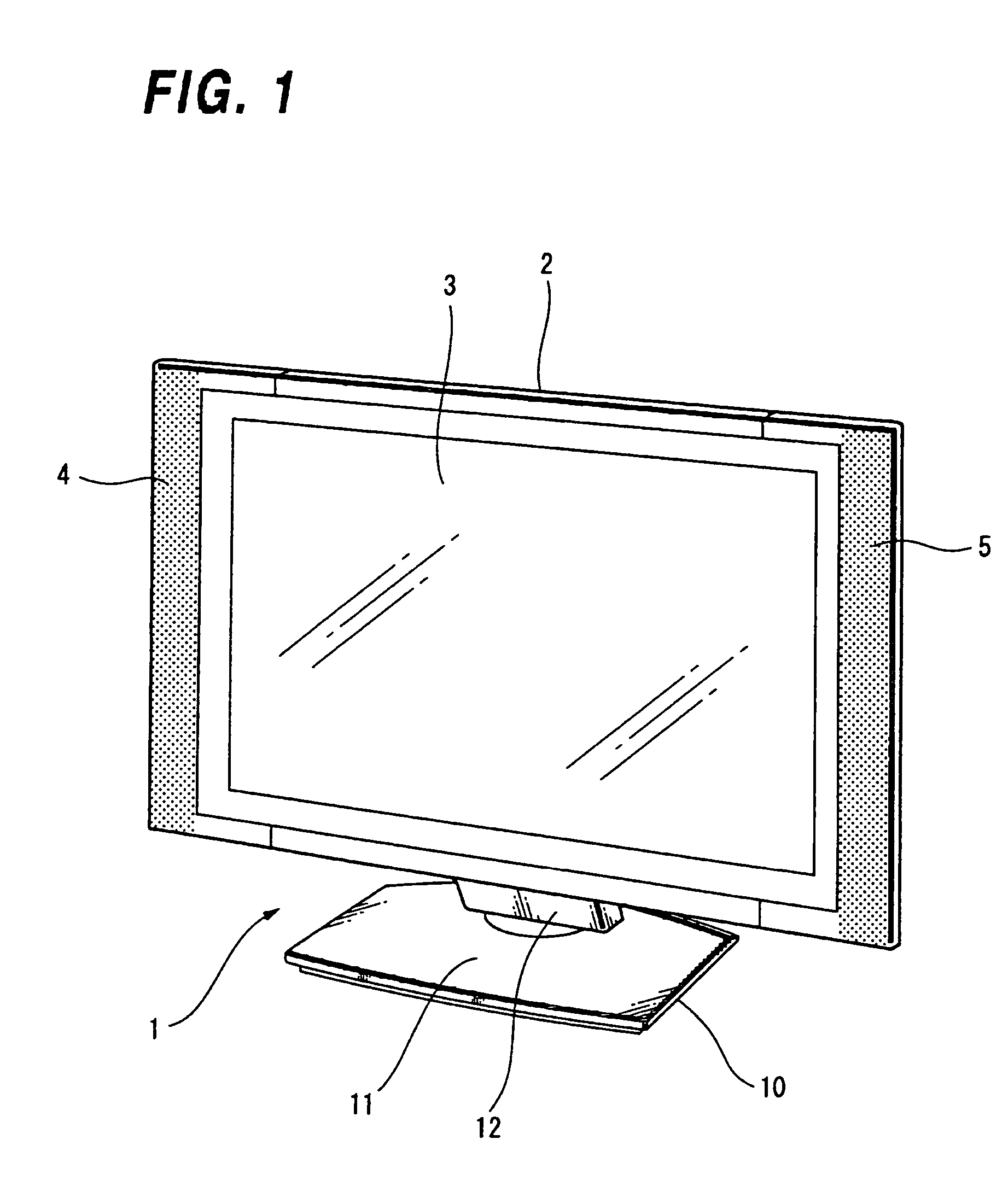 Flat panel display apparatus, stand and speaker apparatus
