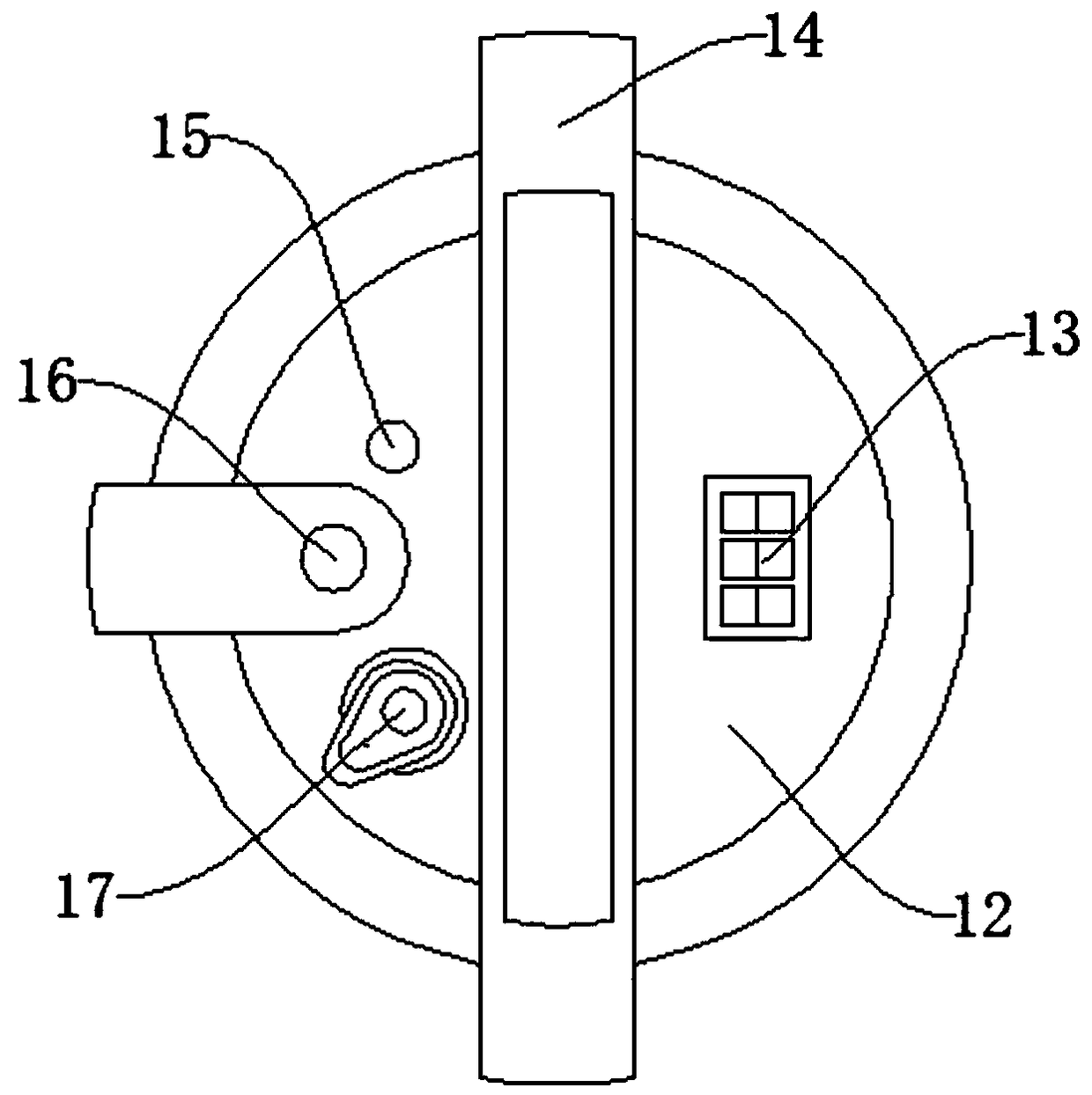 Humidity detection device for electric pressure cooker and use method