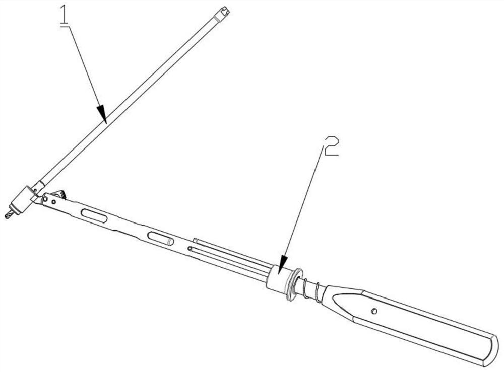 Direction-adjustable acetabulum drilling tool