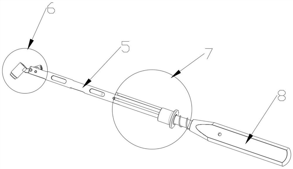 Direction-adjustable acetabulum drilling tool