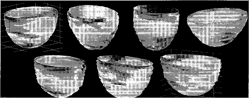 Cardiac wall stress-strain measuring method based on four-dimensional medical image