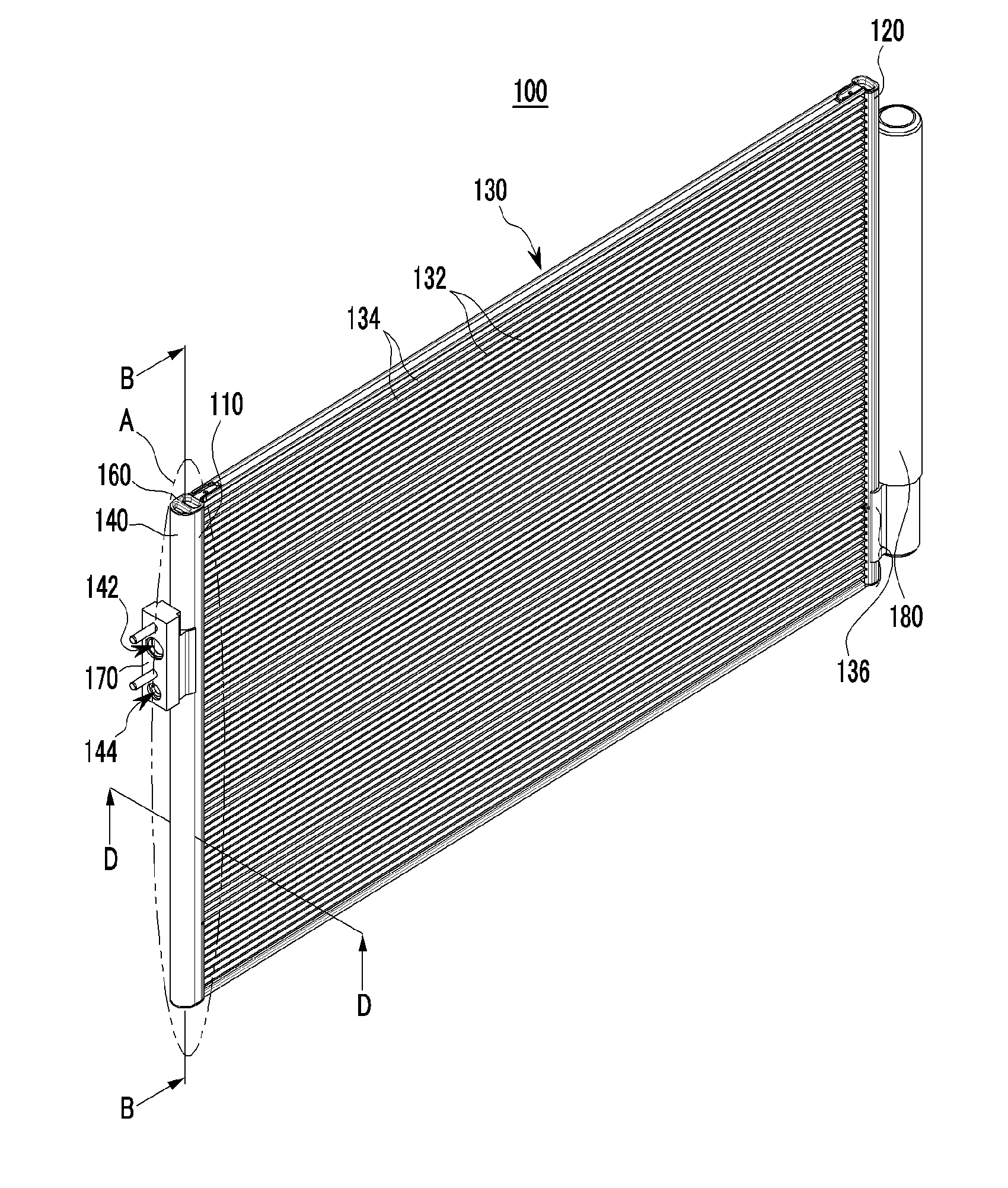 Condenser for Vehicle