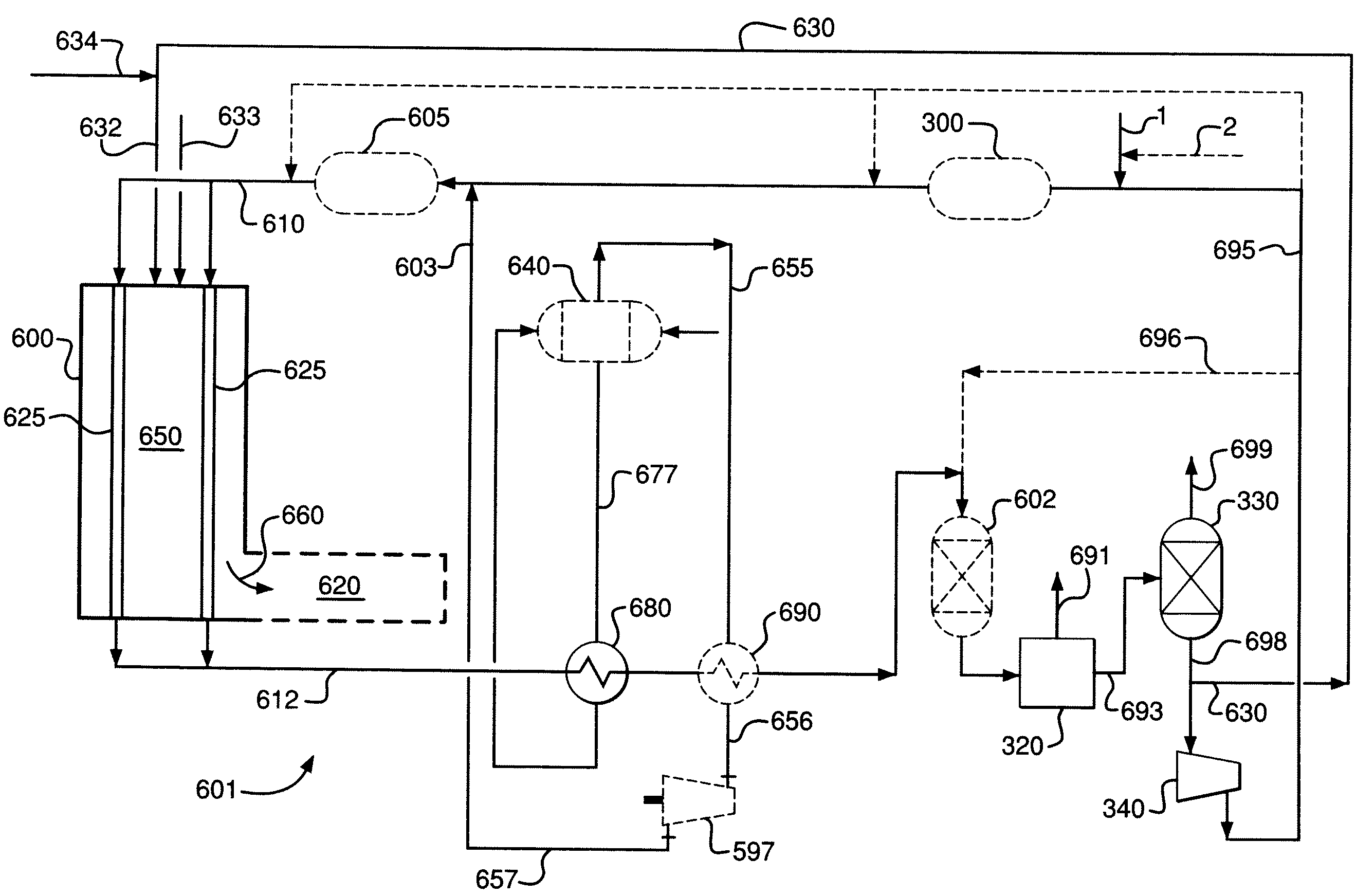 Steam-Hydrocarbon Reforming Method with Limited Steam Export