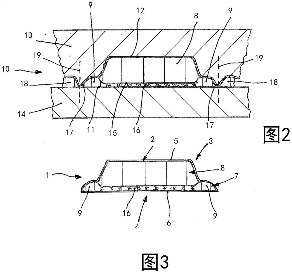 Vehicle sandwich member and method for manufacturing vehicle sandwich member