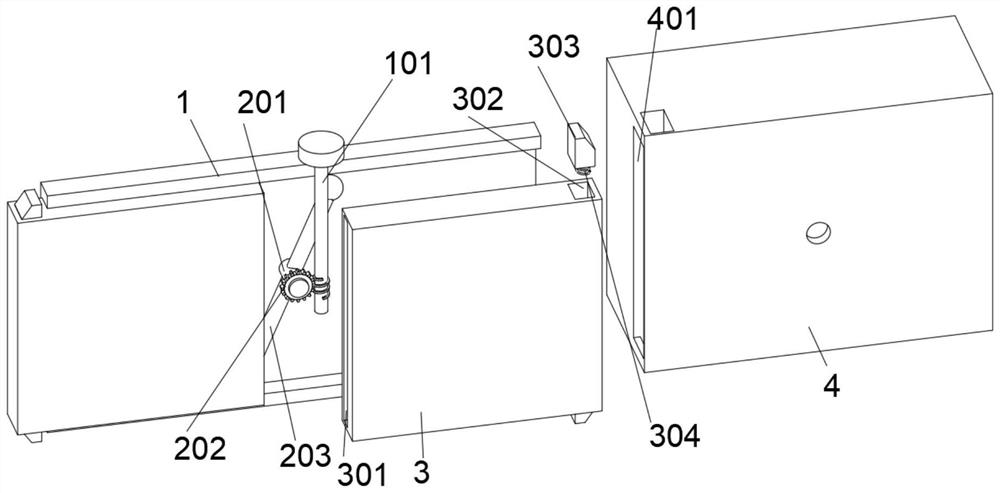 Postoperative rapid recovery device for traceless under-eye puffiness removal operation