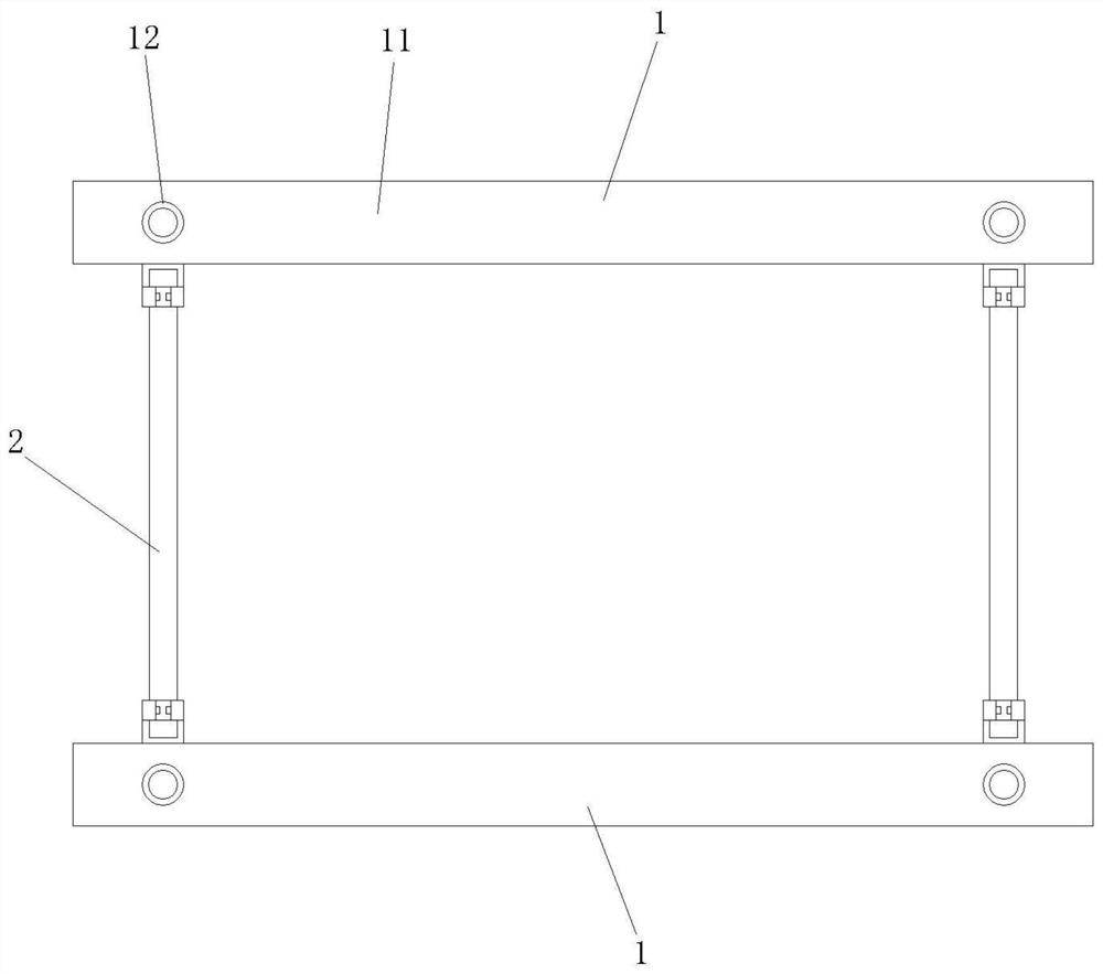 Building block formwork for pouring constructional column and construction method thereof