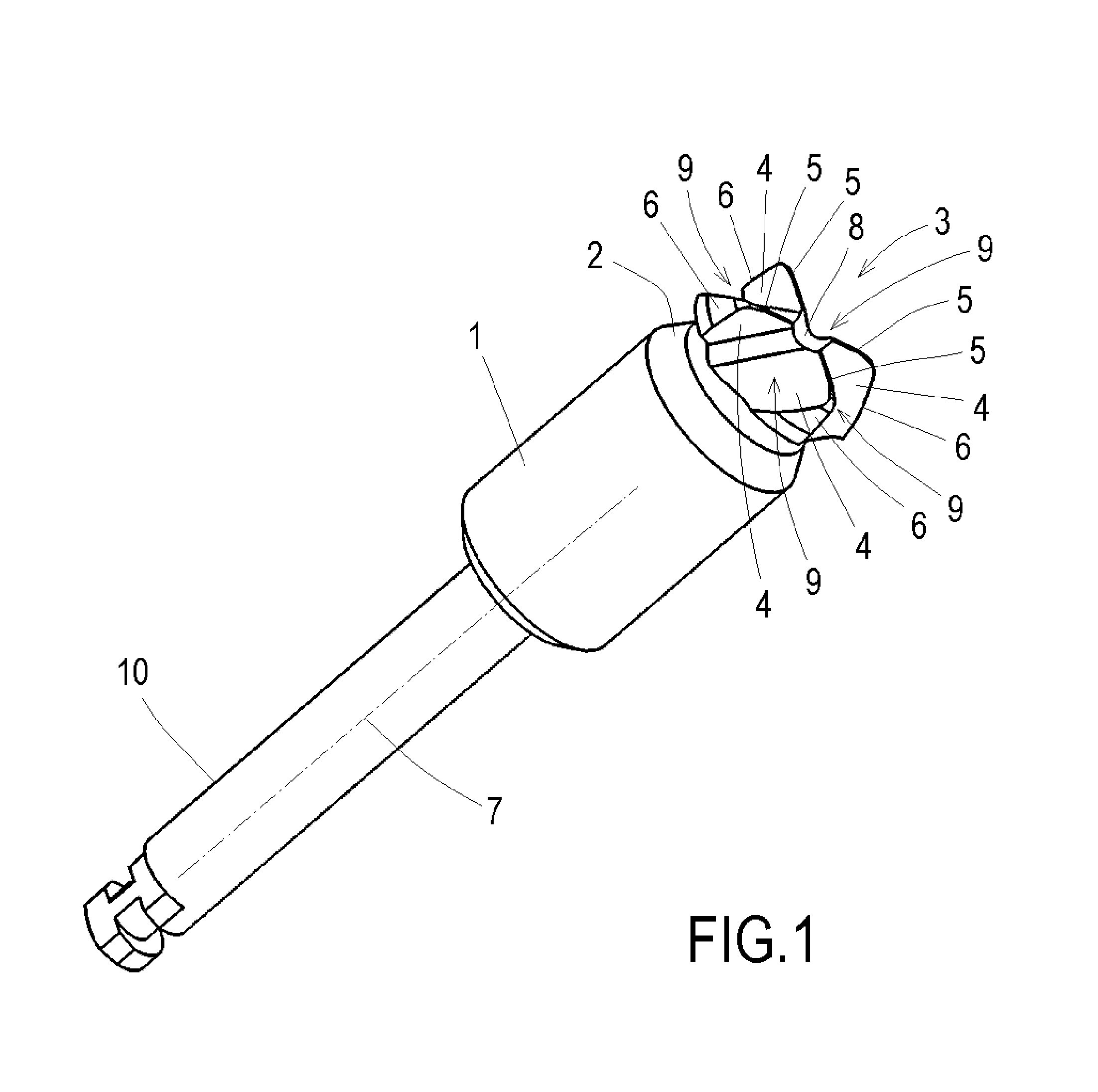 Tool for drilling bone tissue, particularly suitable for performing a sinus lift according to the summers technique or for the fitting of extra-short implants