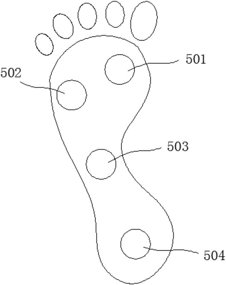 Real-time detection evaluation system for human foot dynamic mechanics and method