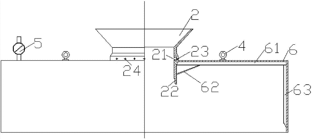 Deep-water composite conduit tripping-in tubular column and underwater mounting method thereof