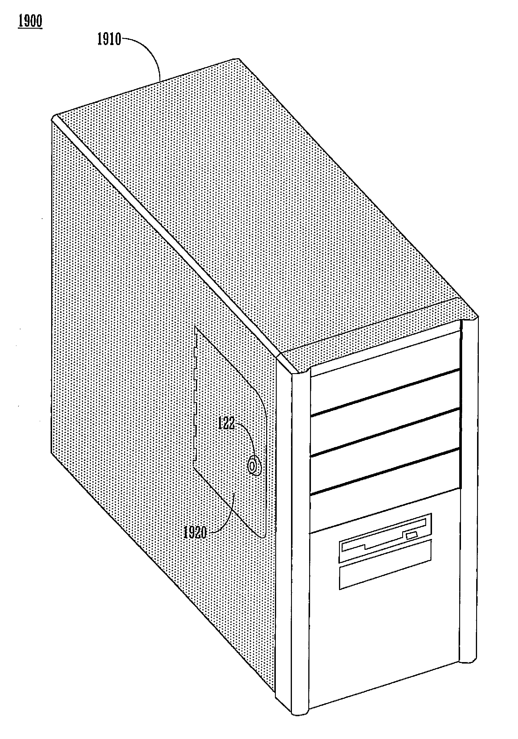 Computer chassis for improved security and connectivity of secured items