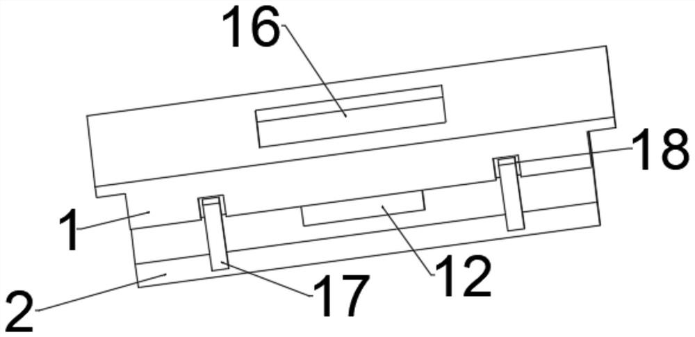 Damping type oil pump support