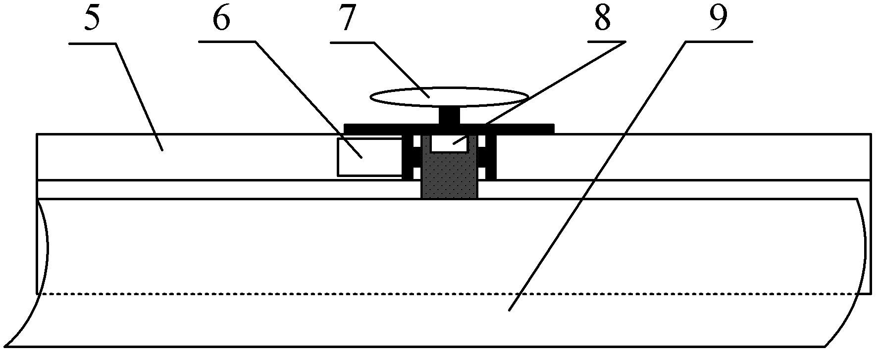 Vehicle-mounted farm three-dimensional topographical surveying device