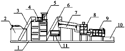 Intelligent multifunctional organic fertilizer processing apparatus