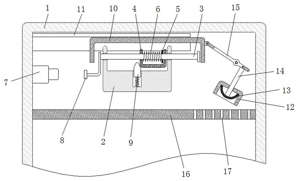 A high temperature early warning and protection device for electric power equipment