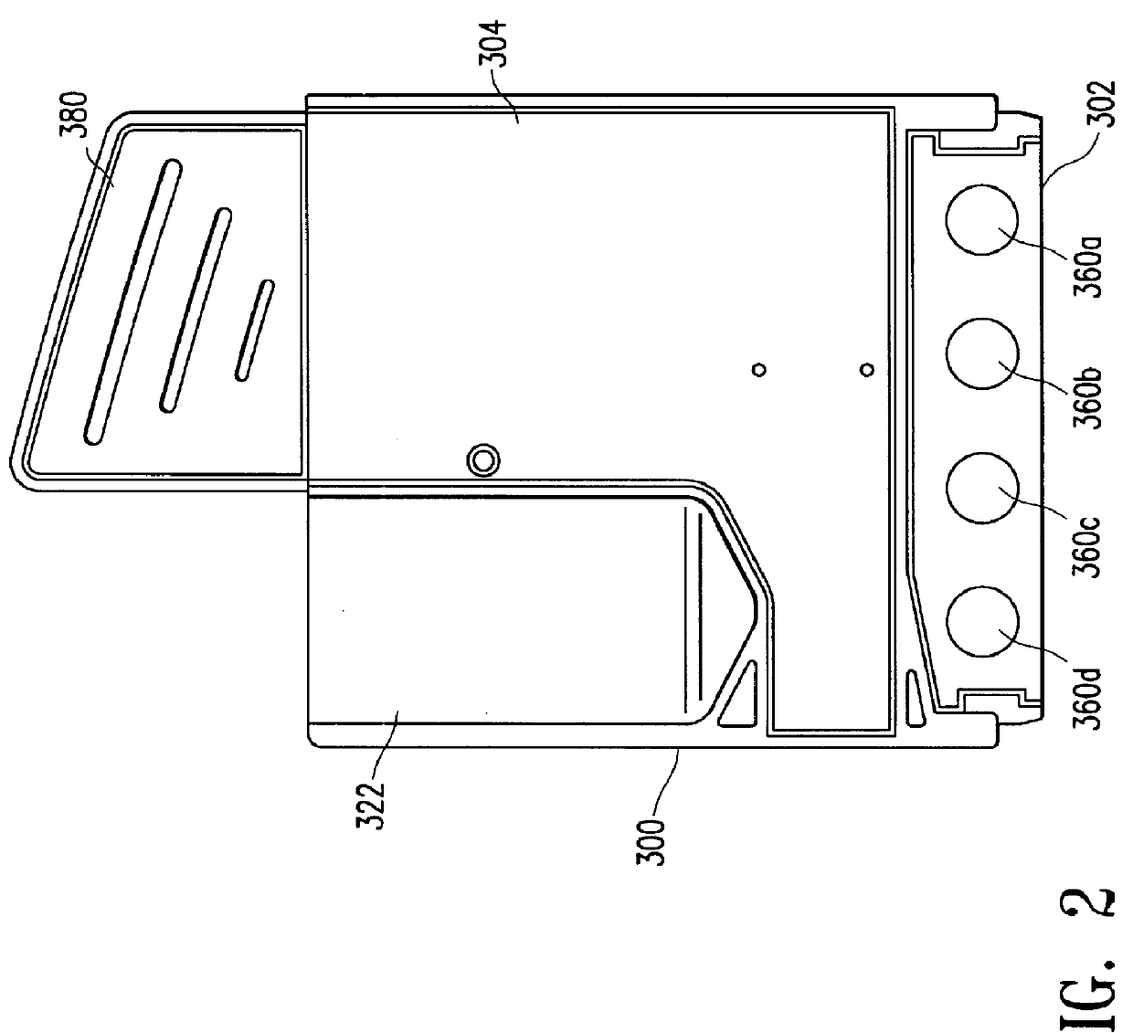 Device for receiving and processing a sample