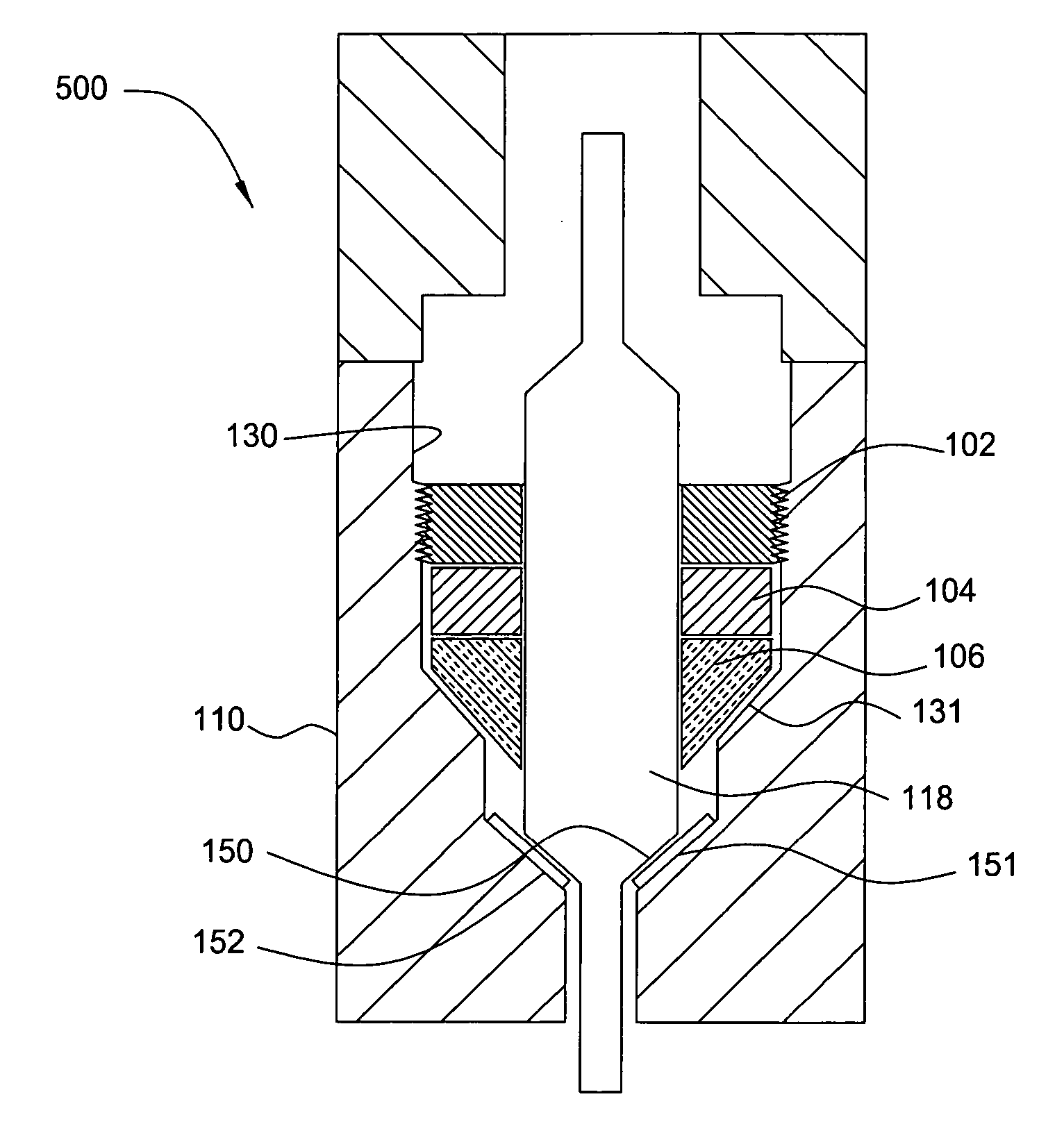 Optical waveguide feedthrough assembly