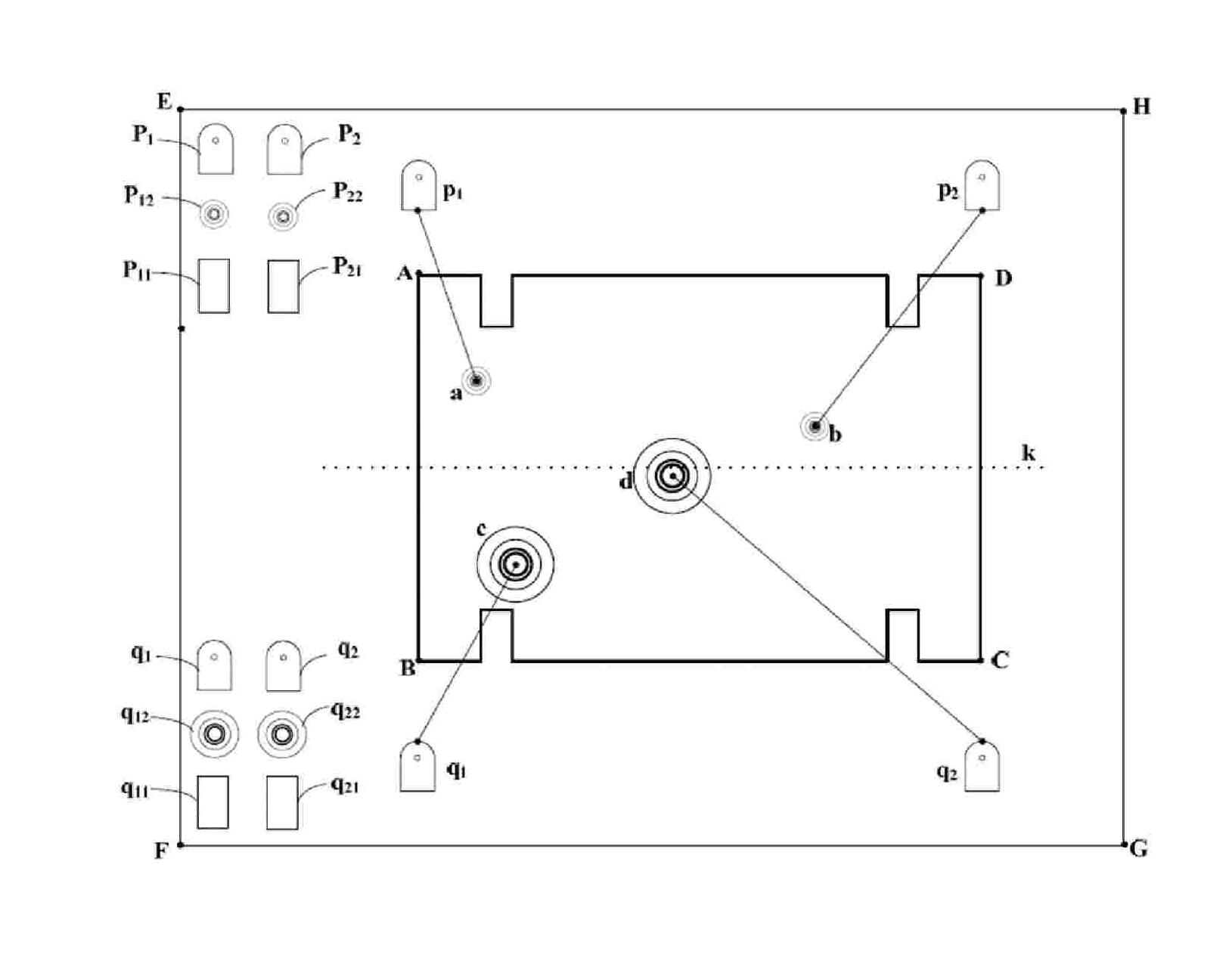 Part dismantling drawing system and method