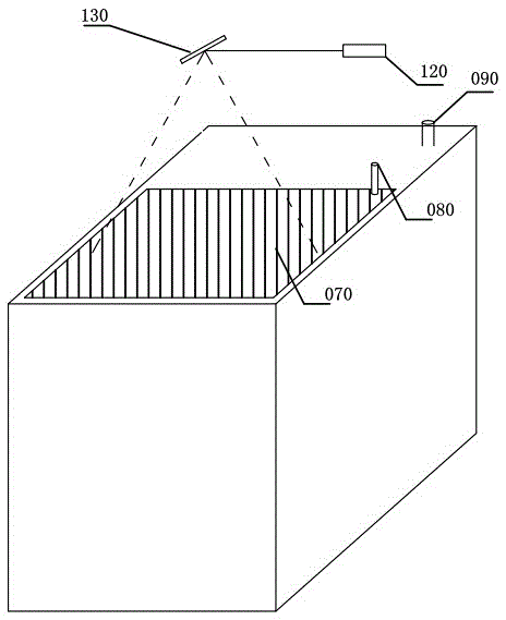 Tank, system and method for manufacturing three-dimensional body