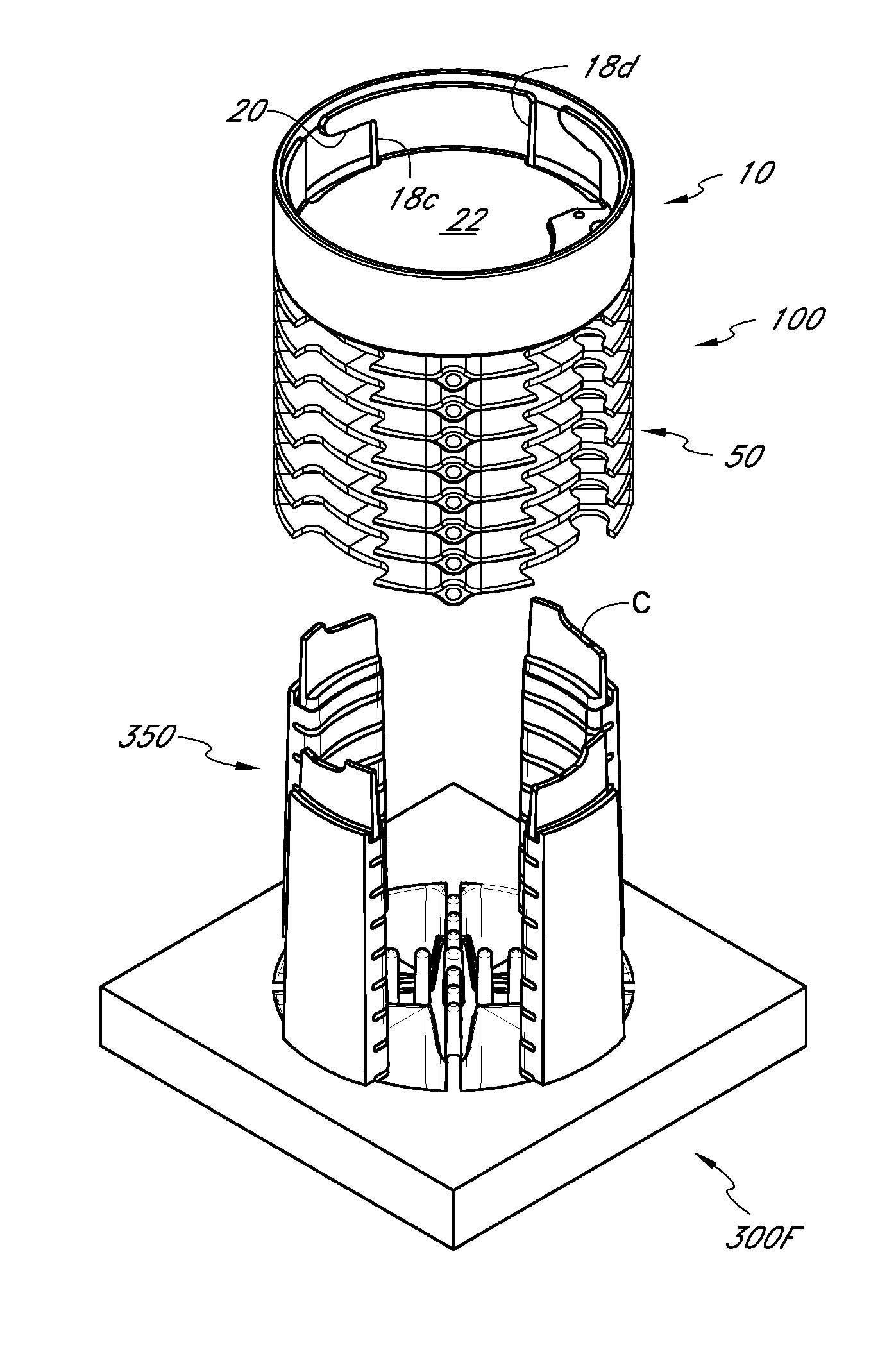 Socket and heat sink unit for use with removable LED light module