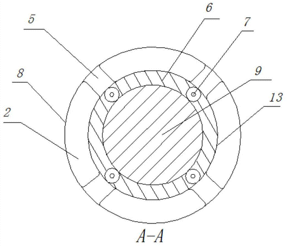 Rocket stamping combination engine with annular injection structure