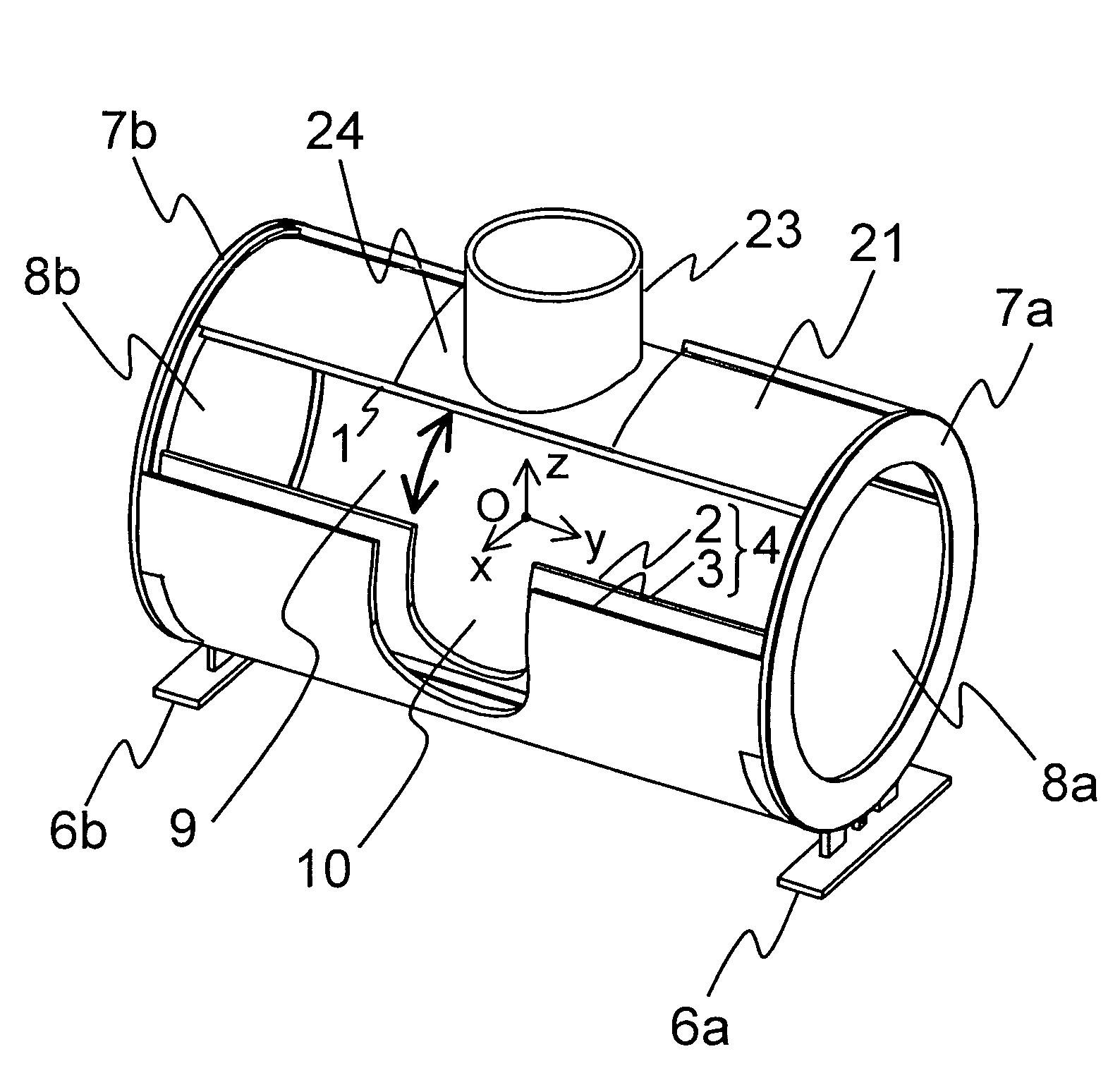 Magnetic shielding apparatus and biomagnetism measuring device