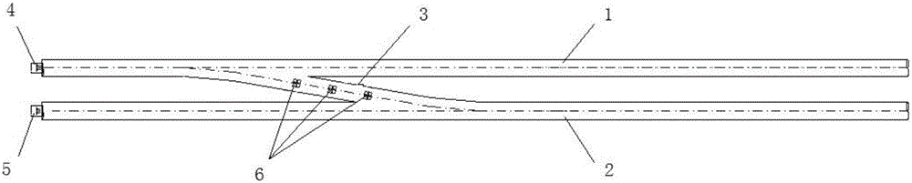 Fire test device and method for subway turn-back track