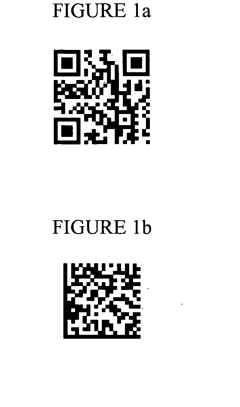 Two dimensional barcodes and mobile terminals